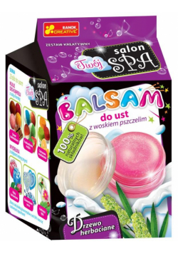Balsam do ust z woskiem pszczel. Drzewo herbaciane