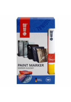 Marker olejny 2-4mm żółty (10szt) MemoBe