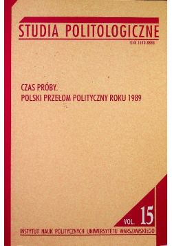 Czas próby Polski przełom polityczny roku 1989