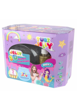 Tubi Jelly 8 kol. + akwarium - Syrenka TUBAN