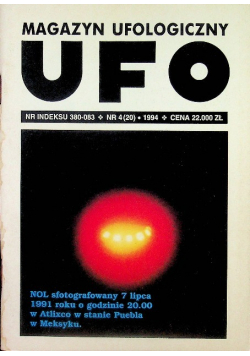 Magazyn ufologiczny UFO nr 4