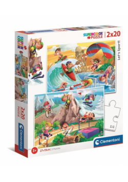 Puzzle 2x20 Super Kolor Let's Sport!