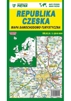 Czechy mapa 1:500 000 samochodowa PIĘTKA