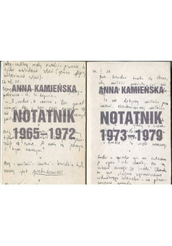 Notatnik 1965 - 1979 2 tomy