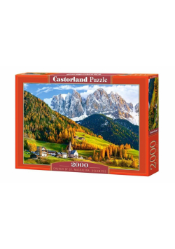 Puzzle 2000 Church of St.Magdalena-Dolomites CASTO