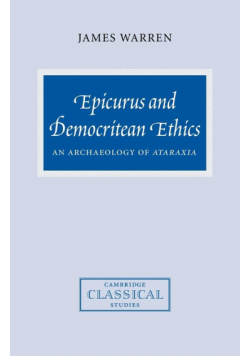 Epicurus and Democritean Ethics