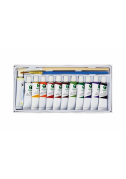 Farby akwarelowe E 1325 12 kolorów 5ml MARIES
