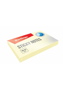 Bloczek samoprzylepny 51x76 żółty 100K (12szt)