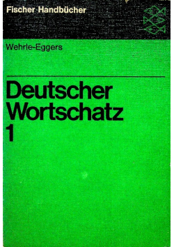 Deutscher Wortschatz 1