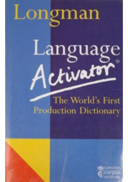 Language Activator Worlds First Production Dictionary