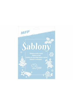 Szablony do śniegu w sprayu 10 motywów