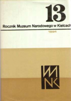 Rocznik Muzeum Świętokrzyskiego Tom 13