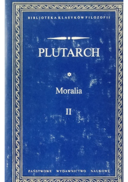 Plutarch Moralia tom 2