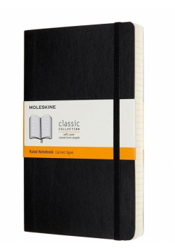 Notes Classic 13x21 linie czarny MOLESKINE