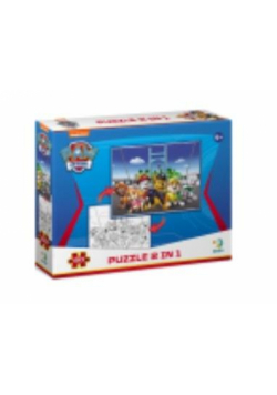 Puzzle 60 Paw Patrol 2 in 1