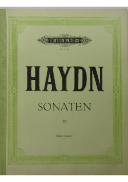 Haydn sonaten IV