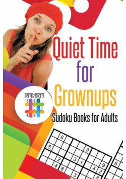 Quiet Time for Grownups | Sudoku Books for Adults