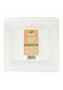 Talerze trzcina cukrowa 20x20cm 6szt