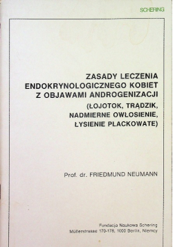 Zasady leczenia endokrynologicznego kobiet z objawami androgenizacji