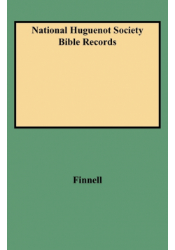 National Huguenot Society Bible Records