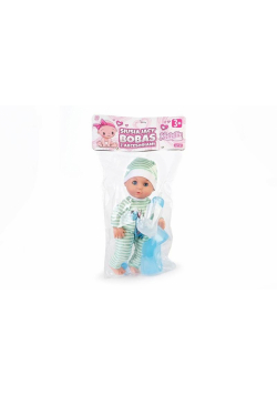 Lalka Natalia siusiający bobas z akcesoriami 30cm