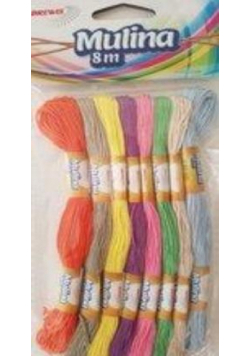 Mulina pastelowa 8m