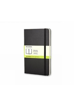 Notes Classic 13x21 tw. gładki - czarny MOLESKINE