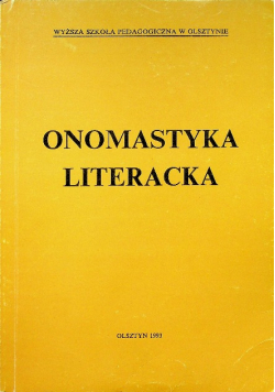 Onomastyka Literacka