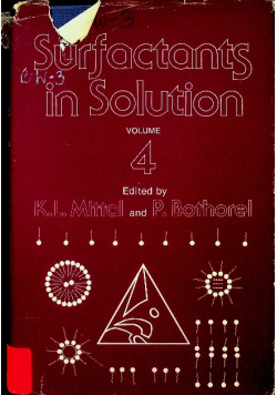 Surfactants in Solution volume 4