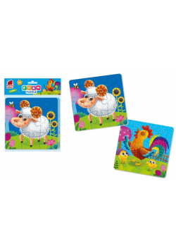 Piankowe puzzle 2w1. Farma