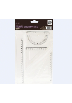 Zestaw geometryczny transparent GR-032T GRAND