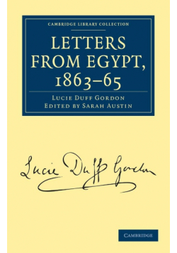 Letters from Egypt, 1863-65