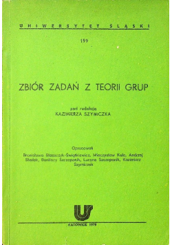Zbiór zadań z teorii grup