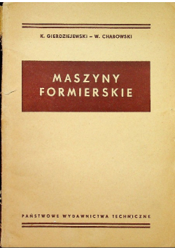 Maszyny formierskie