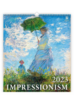 Kalendarz 2023 ścienny Impressionism HELMA