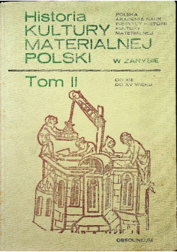 Historia kultury Materialnej Polski w zaryse tom II od XIII do XV wieku