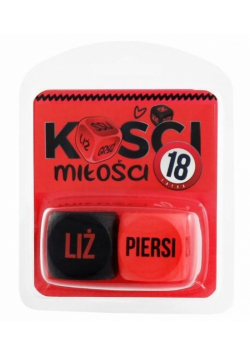Kości Miłości 18 latka (czerwono-czarne)