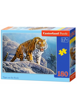 Puzzle 180 Tiger on the rock CASTOR