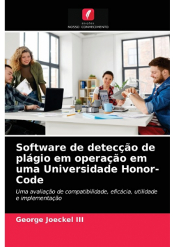 Software de detecção de plágio em operação em uma Universidade Honor-Code
