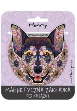 Zakładka magnetyczna. Mandala Pies