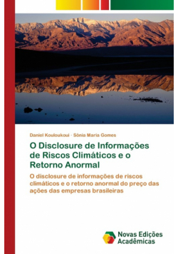 O Disclosure de Informações de Riscos Climáticos e o Retorno Anormal