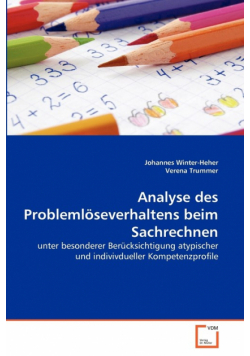 Analyse des Problemlöseverhaltens beim Sachrechnen