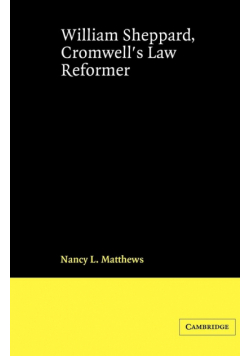 William Sheppard, Cromwell's Law Reformer