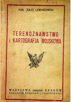 Terenoznawstwo i kartografja wojskowa 1920 r.