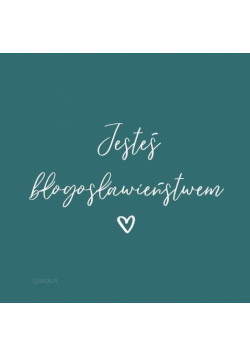 Podstawka korkowa - Jesteś błogosławieństwem