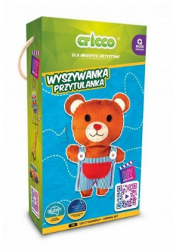 Wyszywanka-Przytulanka Miś CRICCO