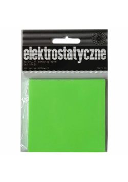 Karteczki elektrostatyczne 75x75mm 100K zielone