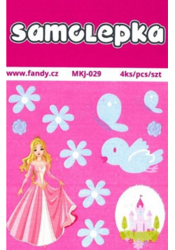 Naklejki papierowe Mini Księżniczki