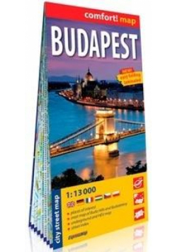 Comfort! map Budapeszt 1:13 000 mapa w.2019