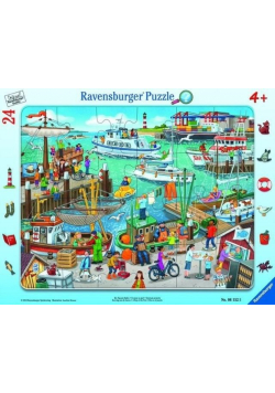 Puzzle w ramce 24 Dzień w porcie